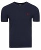 T-shirt męski Polo Ralph Lauren logo granatowy z krótkim rękawem